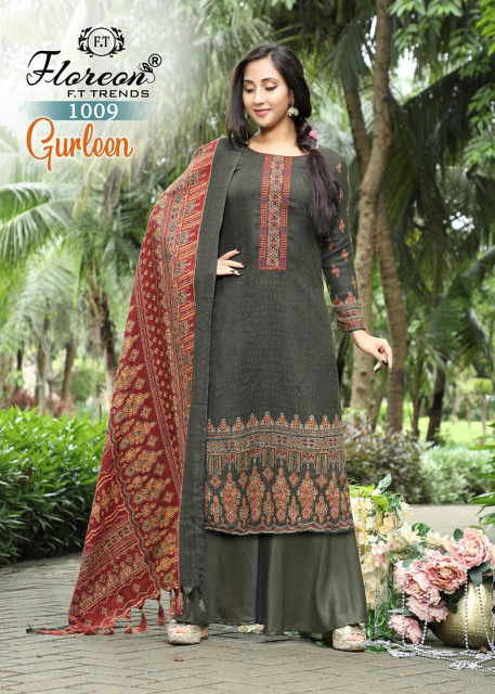 Floreon Gurleen Casual Wear Pashmina Wholesale Dress Material Collection